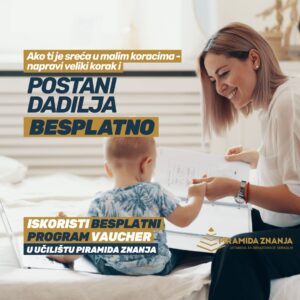 Dadilja – program financiran putem vaučera HZZ-a